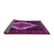 Sideview of Persian Purple Traditional Rug, tr2236pur