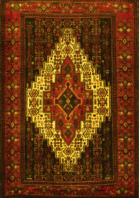 Persian Yellow Traditional Rug, tr2236yw