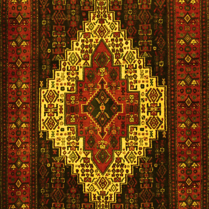 Persian Yellow Traditional Rug, tr2236yw