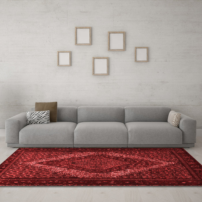 Traditional Red Washable Rugs