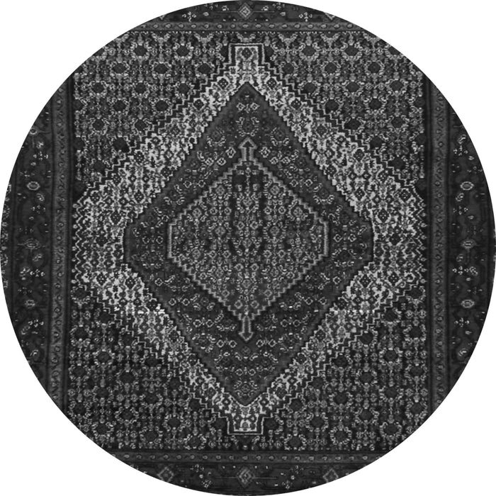 Square Persian Gray Traditional Rug, tr2237gry