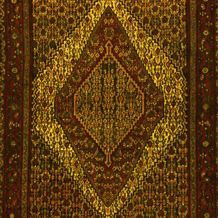 Persian Yellow Traditional Rug, tr2237yw