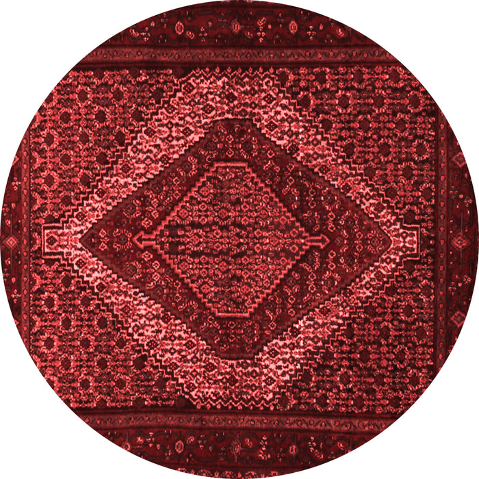 Machine Washable Persian Red Traditional Rug, wshtr2237red