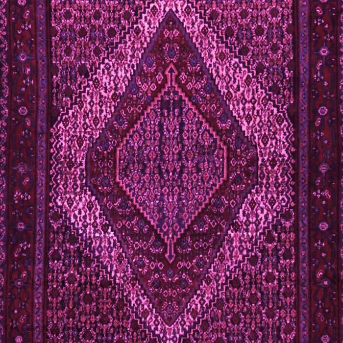 Machine Washable Persian Pink Traditional Rug, wshtr2237pnk