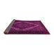 Sideview of Persian Pink Traditional Rug, tr2237pnk