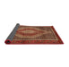 Sideview of Traditional Red Persian Rug, tr2238