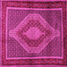 Square Persian Pink Traditional Rug, tr2238pnk