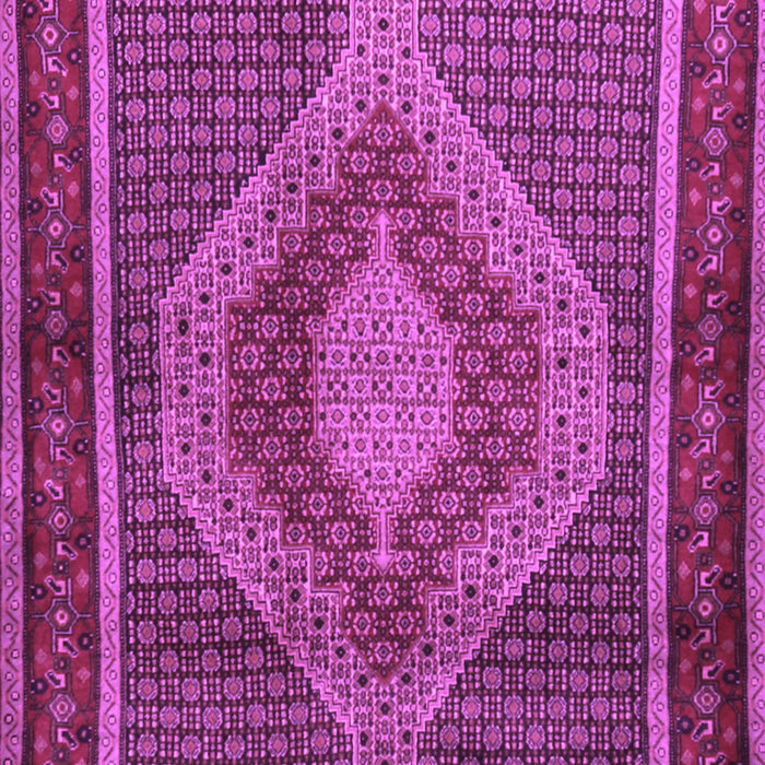 Machine Washable Persian Purple Traditional Area Rugs, wshtr2238pur
