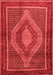 Persian Red Traditional Area Rugs