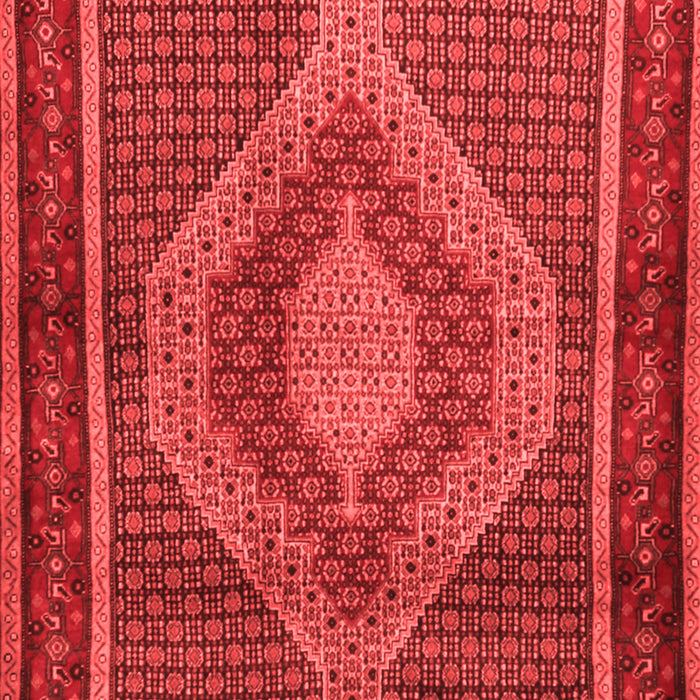 Machine Washable Persian Red Traditional Rug, wshtr2238red