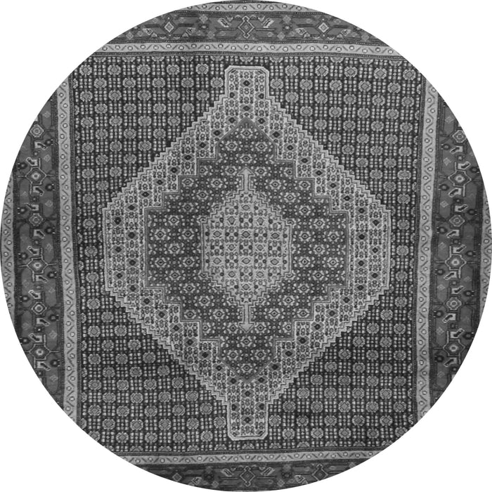 Square Persian Gray Traditional Rug, tr2238gry