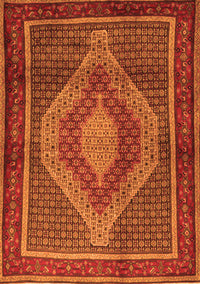 Persian Orange Traditional Rug, tr2238org
