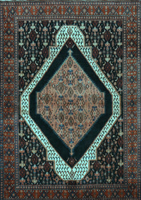 Persian Light Blue Traditional Rug, tr2239lblu