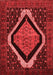 Persian Red Traditional Area Rugs