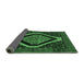 Sideview of Persian Emerald Green Traditional Rug, tr2239emgrn