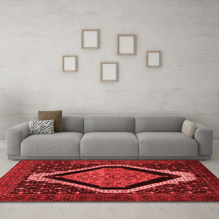 Traditional Red Washable Rugs