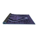 Sideview of Persian Blue Traditional Rug, tr2239blu