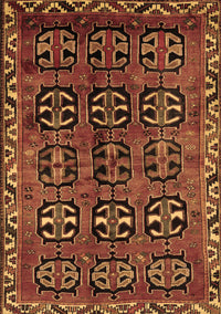 Persian Brown Traditional Rug, tr223brn