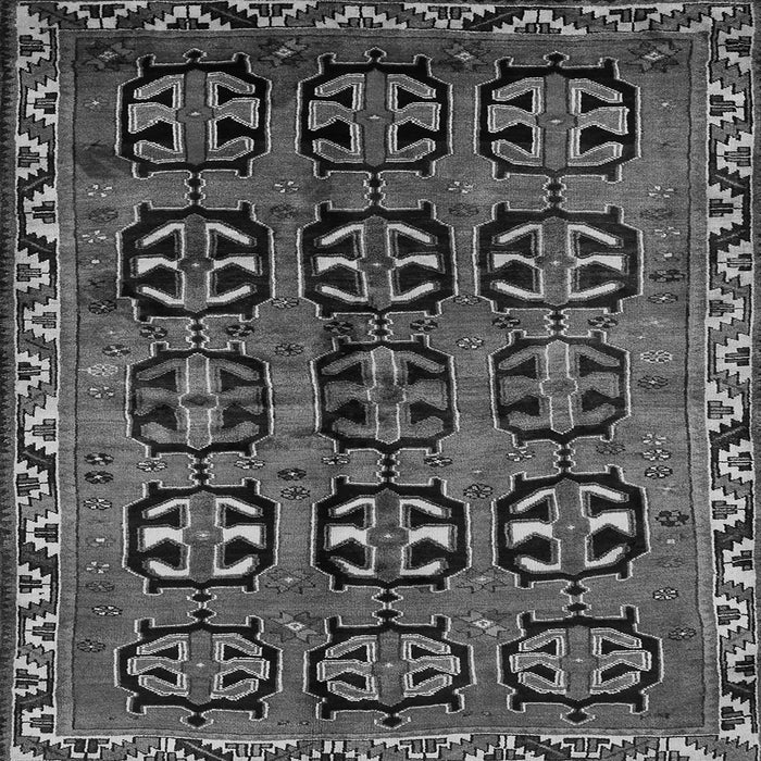 Serging Thickness of Persian Gray Traditional Rug, tr223gry