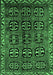 Persian Emerald Green Traditional Rug, tr223emgrn