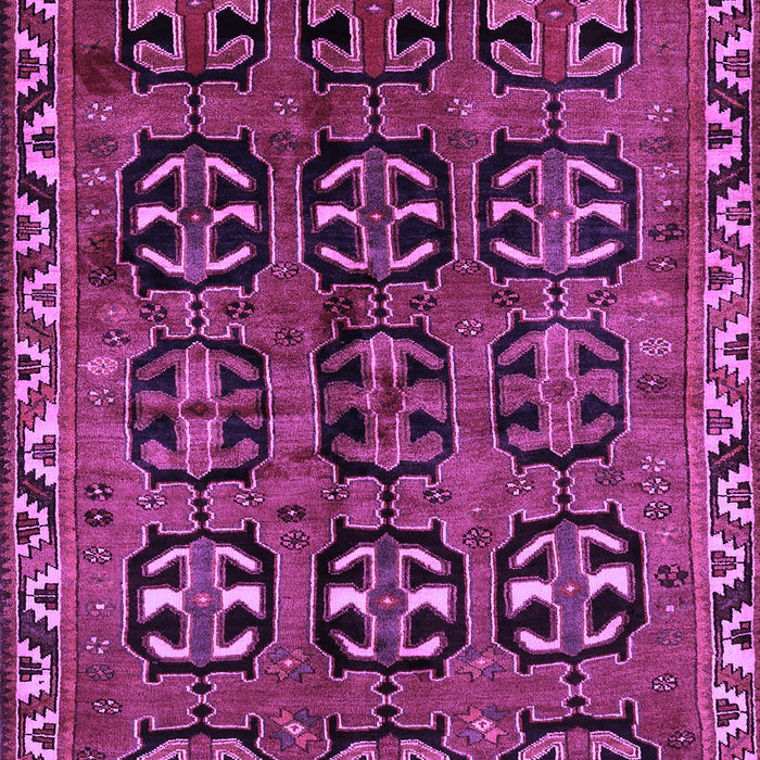 Machine Washable Persian Purple Traditional Area Rugs, wshtr223pur