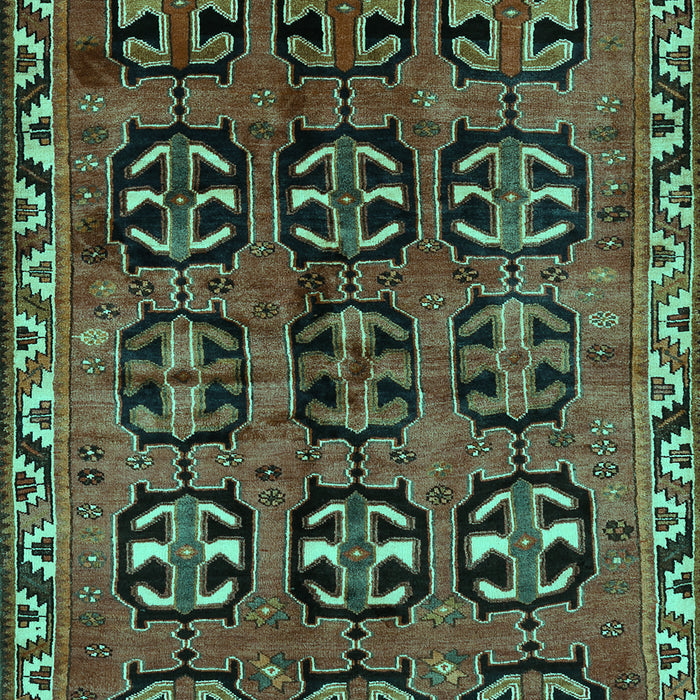Persian Turquoise Traditional Rug, tr223turq