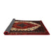 Sideview of Traditional Chestnut Brown Persian Rug, tr2240