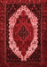 Persian Red Traditional Area Rugs