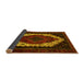 Sideview of Persian Yellow Traditional Rug, tr2240yw
