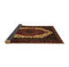 Sideview of Persian Brown Traditional Rug, tr2240brn