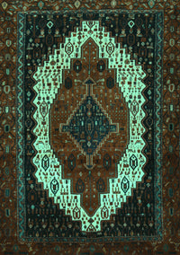 Persian Turquoise Traditional Rug, tr2240turq