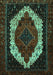 Persian Turquoise Traditional Rug, tr2240turq