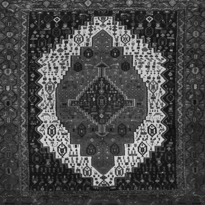 Serging Thickness of Persian Gray Traditional Rug, tr2240gry