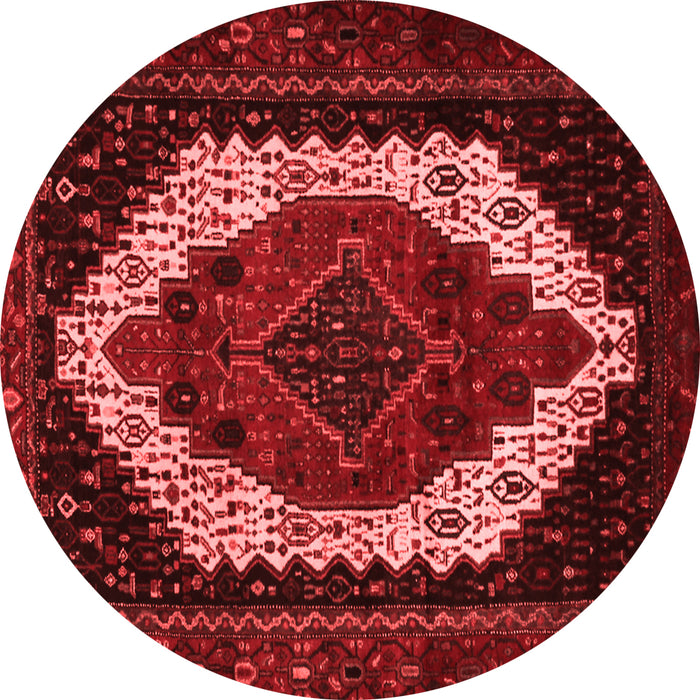 Machine Washable Persian Red Traditional Rug, wshtr2240red