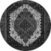 Square Persian Gray Traditional Rug, tr2240gry