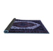 Sideview of Persian Blue Traditional Rug, tr2240blu