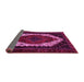 Sideview of Persian Pink Traditional Rug, tr2240pnk