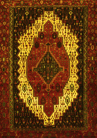 Persian Yellow Traditional Rug, tr2240yw