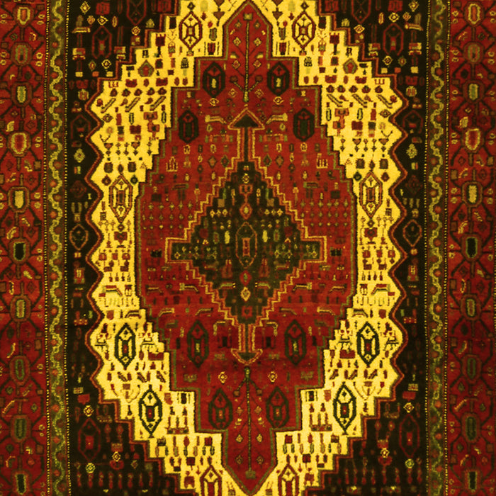 Persian Yellow Traditional Rug, tr2240yw