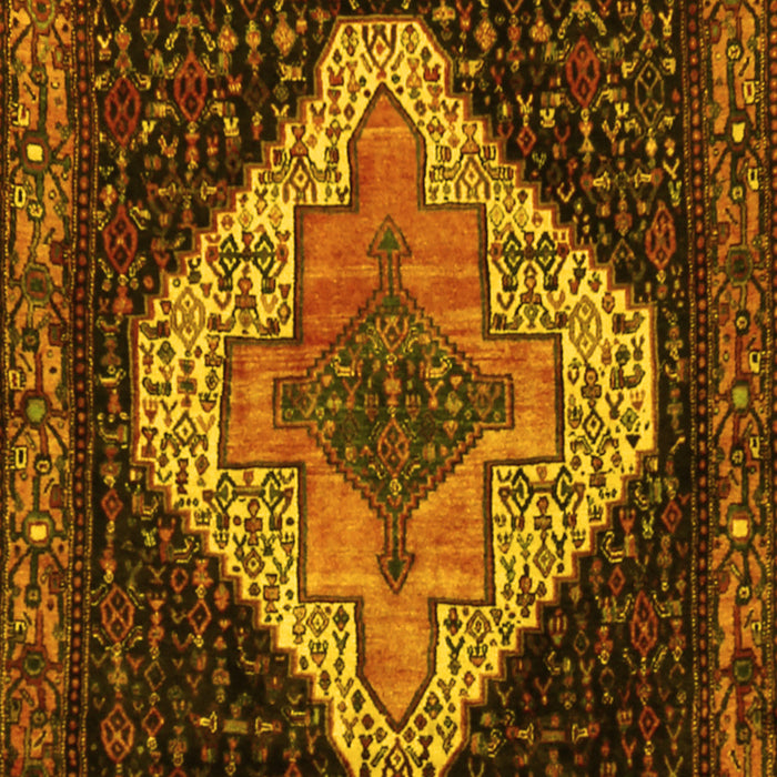 Persian Yellow Traditional Rug, tr2241yw