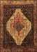 Persian Brown Traditional Rug, tr2241brn