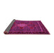 Sideview of Persian Pink Traditional Rug, tr2242pnk
