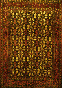 Persian Yellow Traditional Rug, tr2243yw