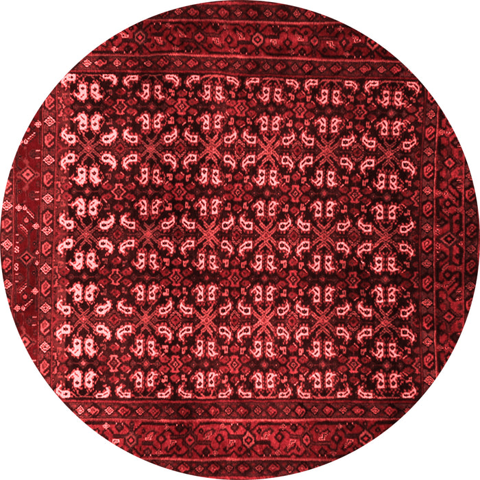 Machine Washable Persian Red Traditional Rug, wshtr2243red