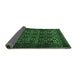 Sideview of Persian Emerald Green Traditional Rug, tr2243emgrn
