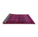 Sideview of Persian Pink Traditional Rug, tr2243pnk