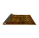 Sideview of Persian Yellow Traditional Rug, tr2243yw