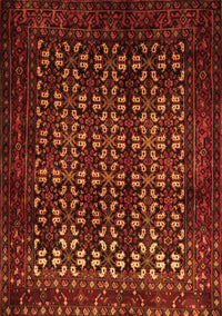 Persian Orange Traditional Rug, tr2243org