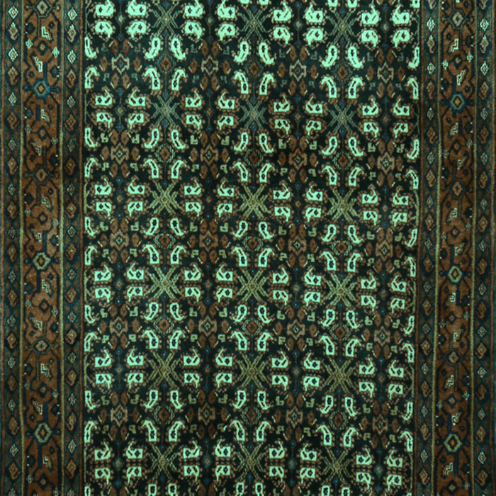 Persian Turquoise Traditional Rug, tr2243turq