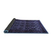 Sideview of Persian Blue Traditional Rug, tr2243blu